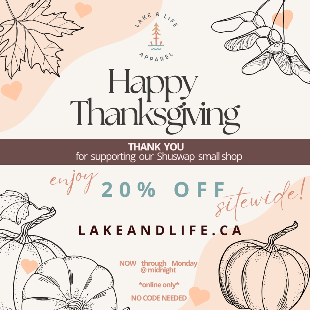 We are THANKFUL for you!