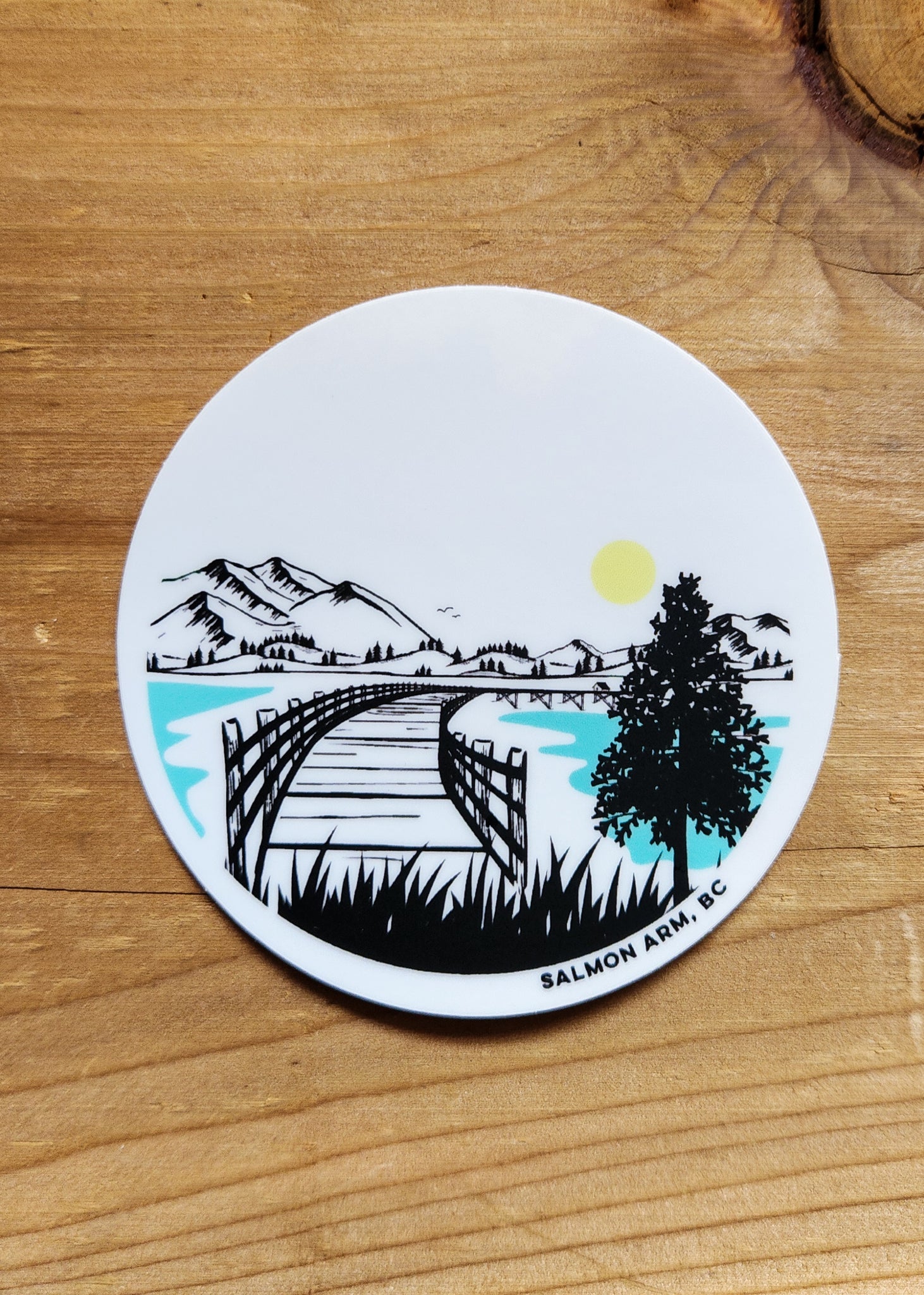 Salmon Arm Wharf Sticker (NEW!)