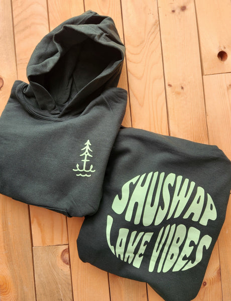 Shuswap Lake Vibes Youth Hoodie (NEW Colours!)