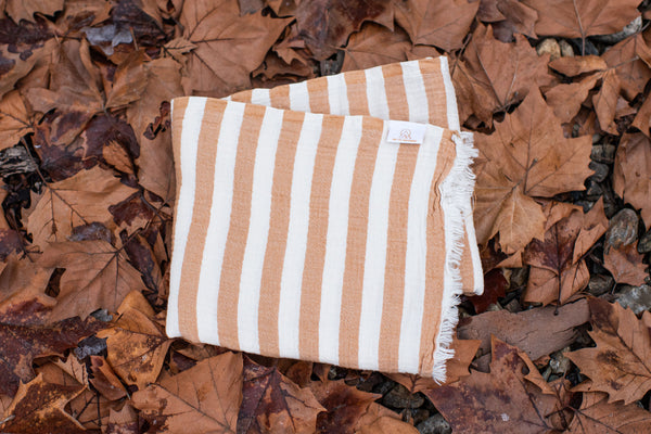 Mae Stripe Turkish Towel - by Art of Movement