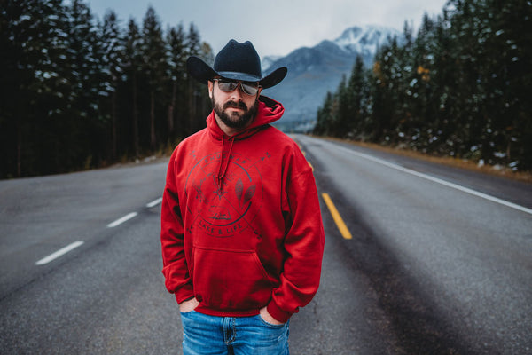 Shuswap Winter Compass Unisex Hoodie (BACK + NEW COLOUR!!)