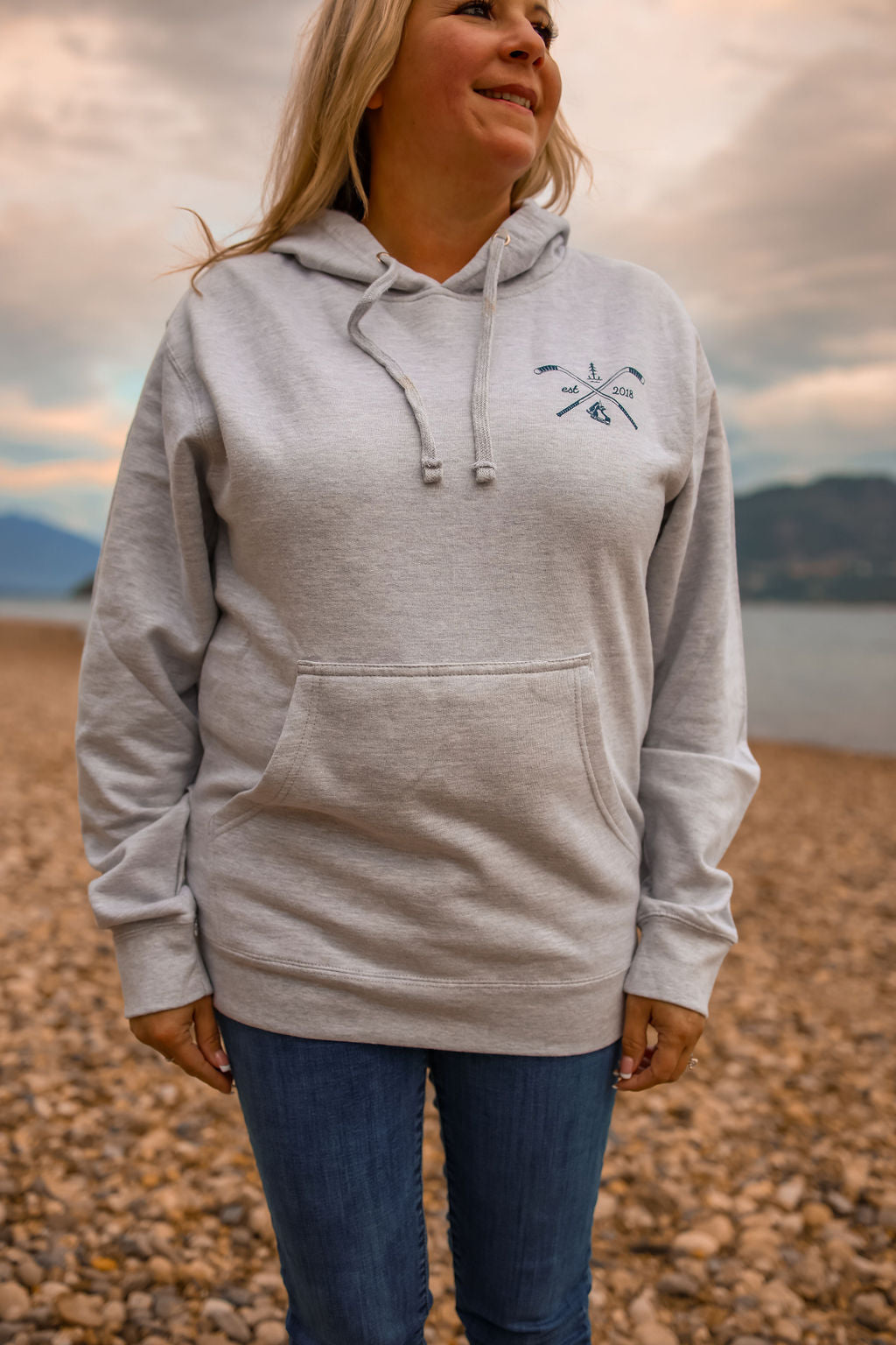 Shuswap Rinkside Social Club unisex Hoodie (NEW!) – Lake +