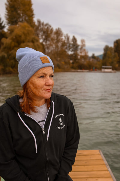 Shuswap ANCHOR Unisex Zip-Up Hoodie (NEW!)