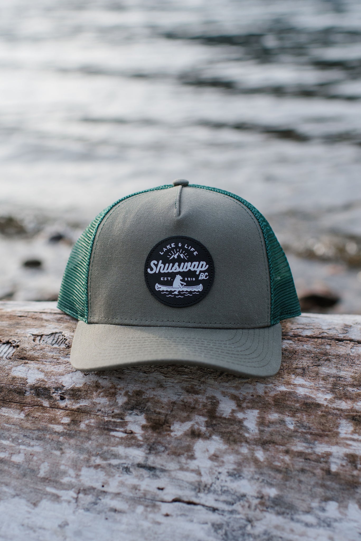 Shu Bear Premium SnapBack Hat (NEW COLOURS!) OLIVE/FOREST