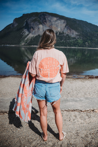 SHUSWAP LAKE VIBES Unisex Retro T-Shirt  (NEW!)