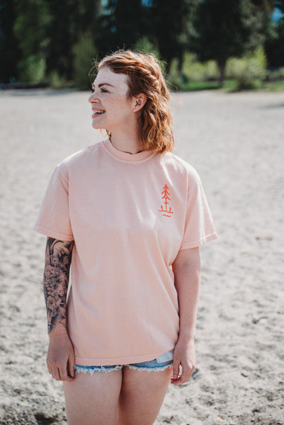 SHUSWAP LAKE VIBES Unisex Retro T-Shirt  (NEW!)