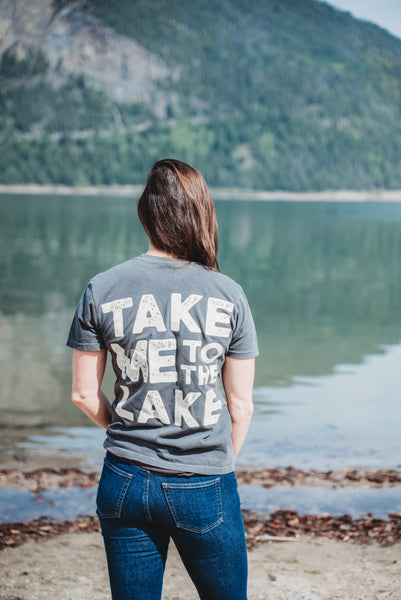 TAKE ME TO THE LAKE  Unisex Retro T-Shirt (NEW COLOUR!)