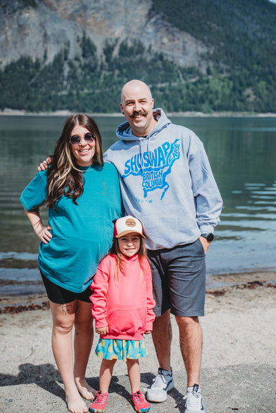 Shuswap Lake Map unisex Hoodie (NEW!)