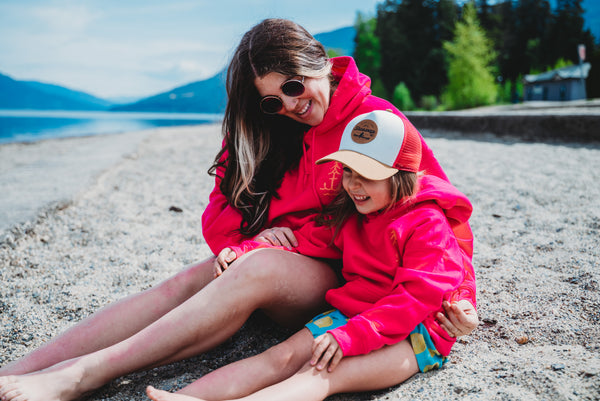 Shuswap Lake Vibes Retro unisex Hoodie (NEW COLOUR!)