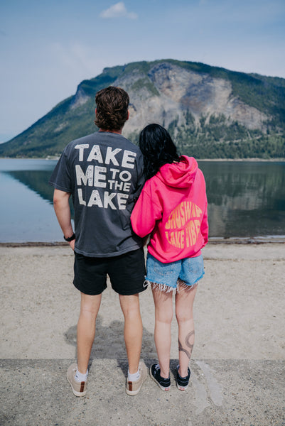 Shuswap Lake Vibes Retro unisex Hoodie (NEW COLOUR!)