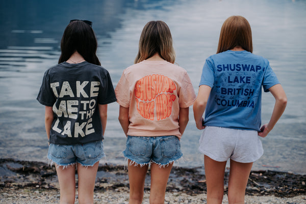 TAKE ME TO THE LAKE  Unisex Retro T-Shirt (NEW COLOUR!)