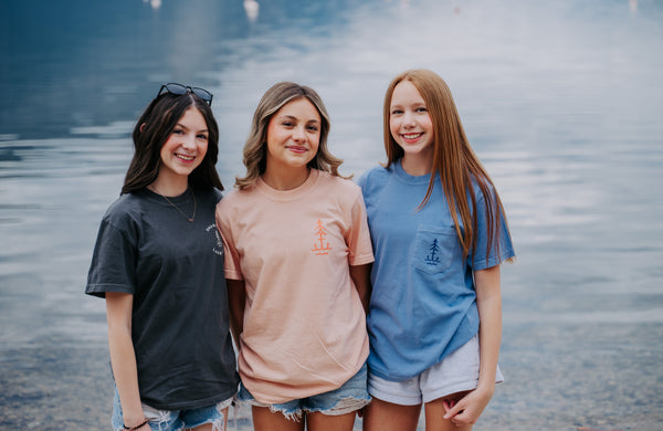 SHUSWAP LAKE VIBES Unisex Retro T-Shirt  (NEW!)