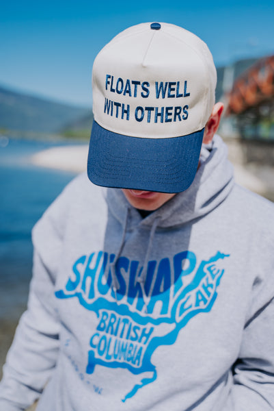 Shuswap Lake Map unisex Hoodie (NEW!)
