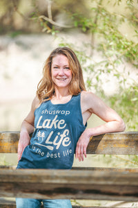 Shuswap Lake Life is the Best Life unisex Boat Tank (NEW!)