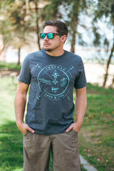 Shuswap Summer Compass Unisex T-Shirt (NEW!)
