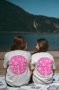 SHUSWAP LAKE VIBES Unisex Retro T-Shirt  (NEW!)