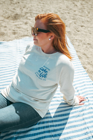 Shuswap Lake Life is the Best Life unisex Lightweight Crew (NEW!)