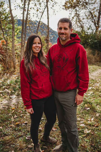 Shuswap Winter Compass Unisex Hoodie (BACK + NEW COLOUR!!)