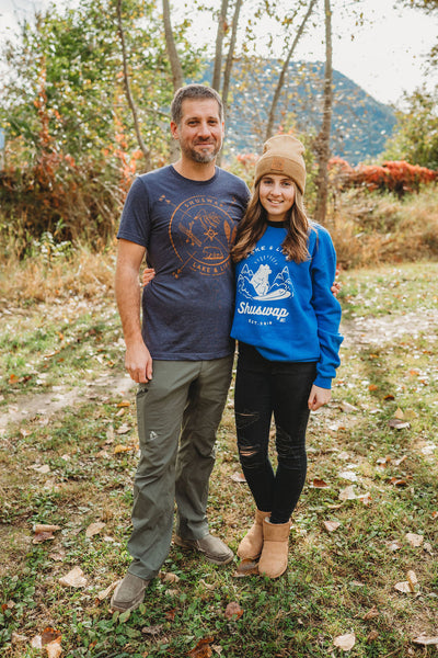 Shuswap Winter Compass Unisex T-shirt (NEW COLOUR!)