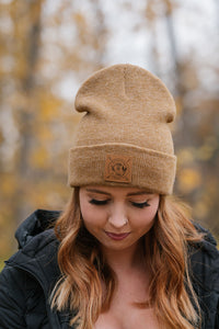 Shuswap Winter Compass Cuffed Knit Beanies