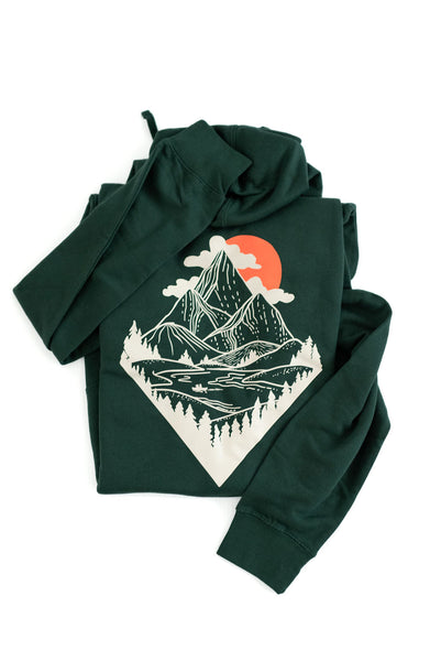 Mountain Life Unisex midweight Hoodie (NEW!)