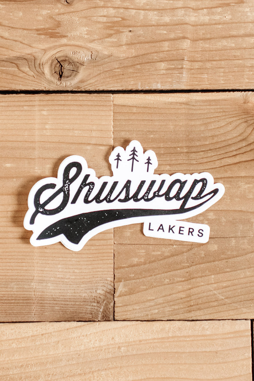 Shuswap Lakers Kiss Cut Sticker